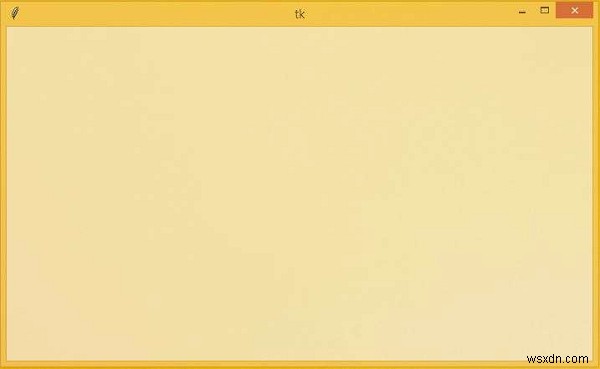 Python Tkinter로 투명한 창(윈도우) 만드는 방법