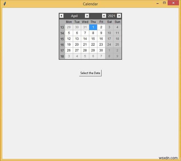 파이썬 Tkinter로 날짜 선택 캘린더 만들기 – tkcalendar 완벽 가이드