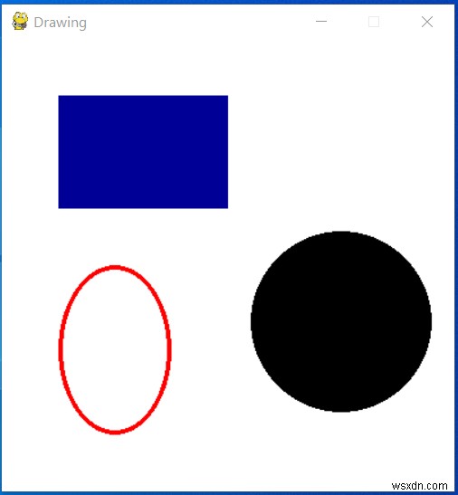 Python – PyGame 창에 다양한 도형 그리는 방법