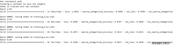 Python과 Keras로 콜백(Callback)을 만들어 모델 가중치를 저장하는 방법