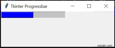 Python Tkinter 진행 표시줄(Progressbar) 위젯 사용법