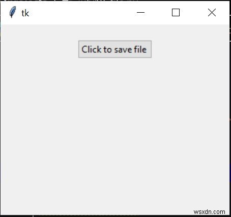 파이썬 Tkinter asksaveasfile() 함수로 파일 저장하는 방법