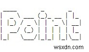 파이썬 pyfiglet 모듈로 다양한 폰트의 ASCII 아트 텍스트 만들기