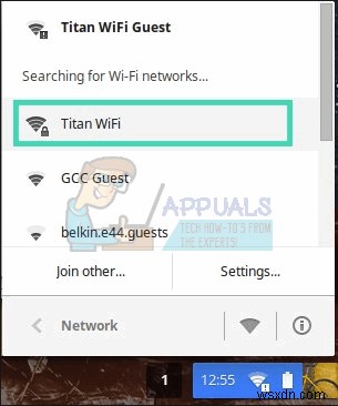 크롬북에서 Wi-Fi 네트워크 우선순위 설정하는 방법