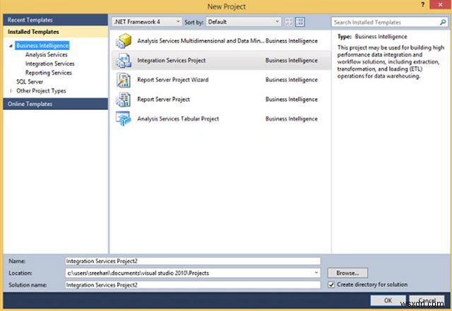 MS SQL Server 분석 서비스(SSAS) 개요와 프로젝트 시작 방법