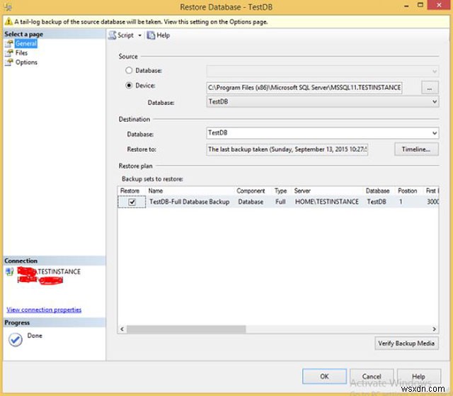 MS SQL Server 데이터베이스 복구 방법 총정리 (T-SQL & SSMS)