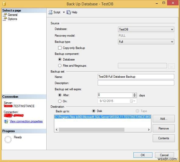 MS SQL Server에서 데이터베이스 백업을 만드는 방법 총정리