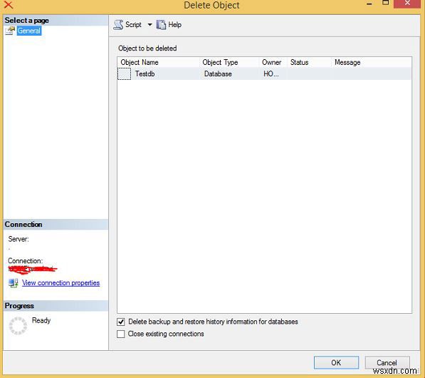 MS SQL Server에서 데이터베이스를 삭제하는 방법 (T-SQL & SSMS)