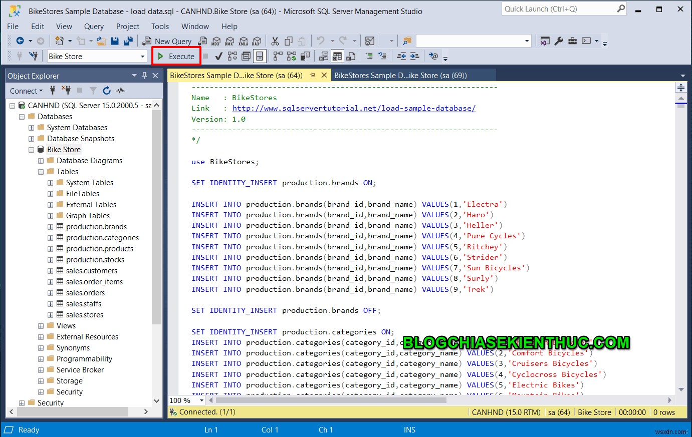 SSMS에서 스크립트 파일로 SQL Server 데이터 가져오기: 테이블 생성부터 데이터 삽입까지