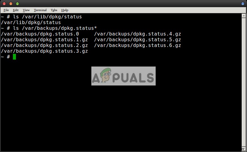 리눅스  could not open file /var/lib/dpkg/status  오류 해결 방법
