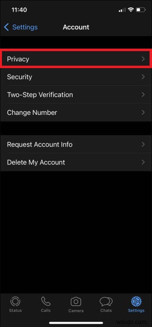 WhatsApp에서 특정 연락처에게 프로필 사진 숨기는 방법