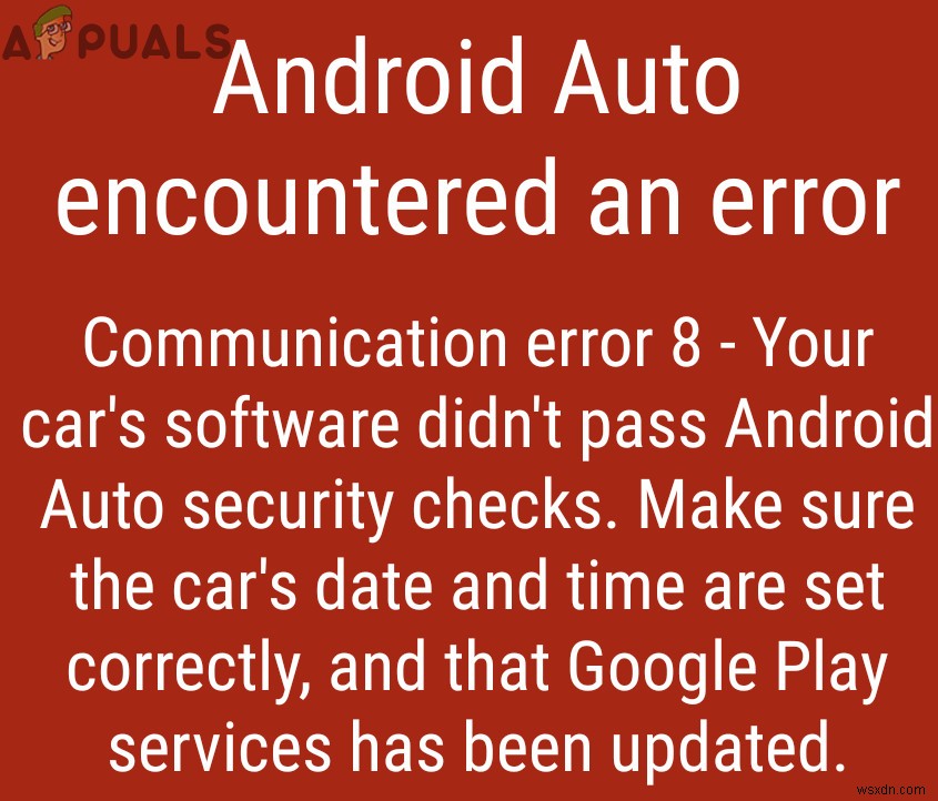 Android Auto 통신 오류 8 완벽 해결 가이드