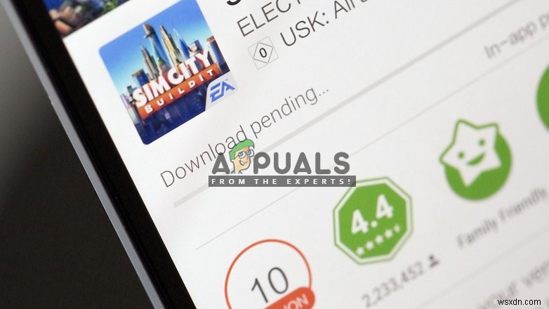 Google Play 다운로드 대기 중 오류 해결 방법