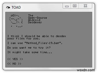 TOAD(오픈소스 안드로이드 디오덱서) 사용법 – 안드로이드 ROM 디오덱스 완벽 가이드