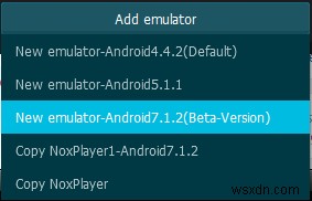 녹스플레이어(NoxPlayer)를 안드로이드 7 누가(Android 7 Nougat)로 업그레이드하는 방법