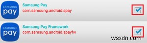 삼성 페이(Samsung Pay) 앱 비활성화 또는 삭제하는 방법
