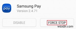 삼성 페이(Samsung Pay) 앱 비활성화 또는 삭제하는 방법