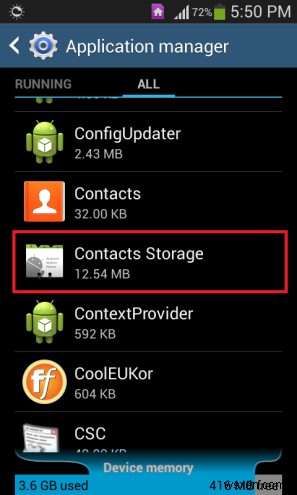 android.process.acore가 중지되었습니다 오류 해결 방법 총정리