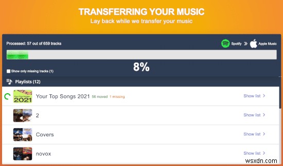 설치·회원가입 없이 Spotify 플레이리스트를 Apple Music으로 옮기는 방법