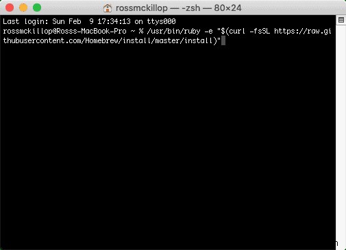 Homebrew로 macOS에 wget 설치하는 방법 (단계별 가이드)