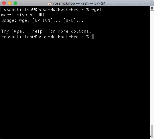 Homebrew로 macOS에 wget 설치하는 방법 (단계별 가이드)