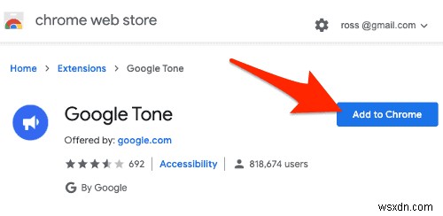 구글 크롬 Google Tone 으로 주변 컴퓨터와 URL 공유하는 방법