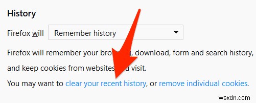 파이어폭스(Firefox) 캐시, 방문 기록 및 쿠키 삭제 방법