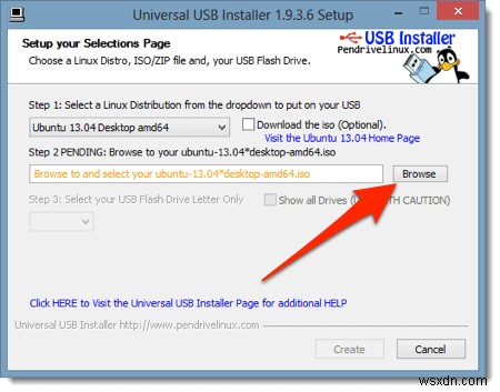 Windows 8에서 부팅 가능한 리눅스 USB 드라이브 만드는 방법 (단계별 가이드)