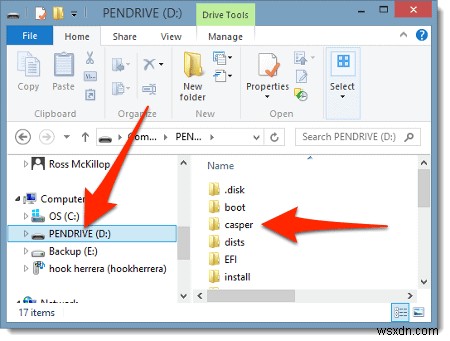 Windows 8에서 부팅 가능한 리눅스 USB 드라이브 만드는 방법 (단계별 가이드)