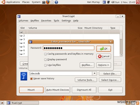 우분투(Ubuntu)에서 USB 드라이브를 암호화하는 방법 – TrueCrypt 설치부터 마운트까지