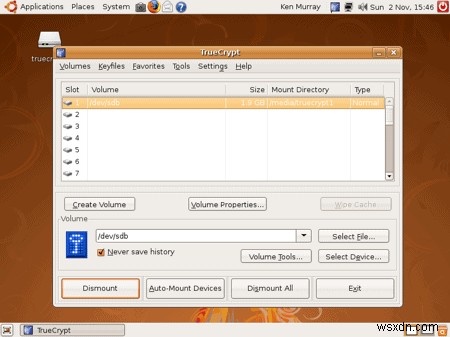 우분투(Ubuntu)에서 USB 드라이브를 암호화하는 방법 – TrueCrypt 설치부터 마운트까지