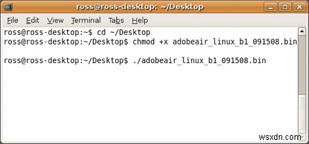 우분투(Ubuntu)에 Adobe AIR 설치하는 방법 완벽 가이드
