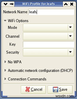 EeeDora(페도라)에서 WiFi 무선 인터넷 활성화하는 방법