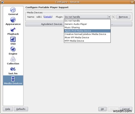 우분투(Ubuntu)에서 아마록(Amarok)으로 아이팟(iPod) 관리하는 방법