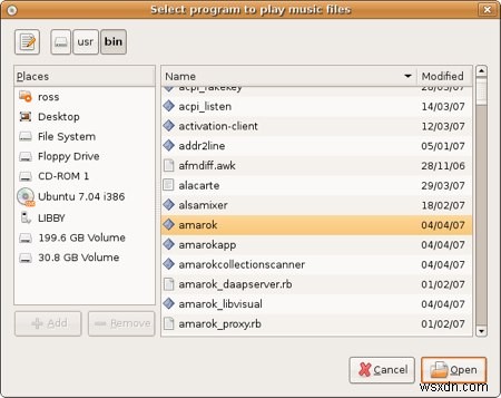 우분투(Ubuntu)에서 아마록(Amarok)으로 아이팟(iPod) 관리하는 방법