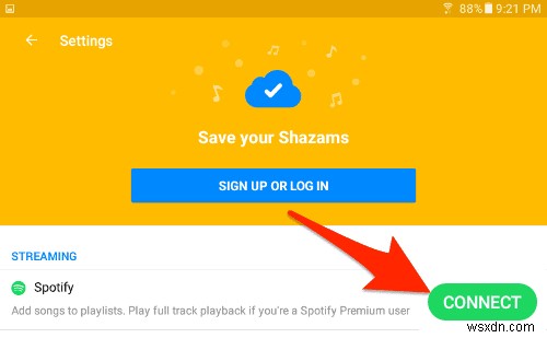 Shazam으로 찾은 노래를 Spotify 재생목록에 자동 추가하는 방법