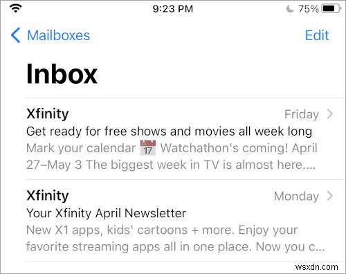 아이폰·아이패드에 Comcast(컴캐스트) 이메일 추가하는 방법