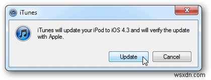 iOS 기기를 버전 4.3으로 업그레이드하는 방법