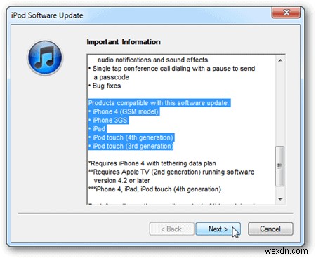 iOS 기기를 버전 4.3으로 업그레이드하는 방법