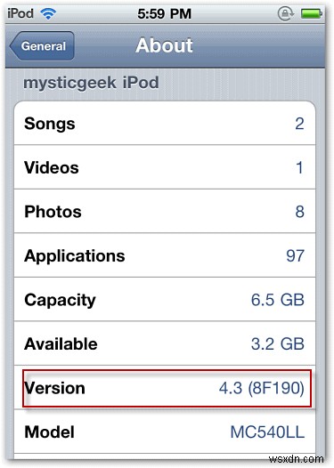 iOS 기기를 버전 4.3으로 업그레이드하는 방법