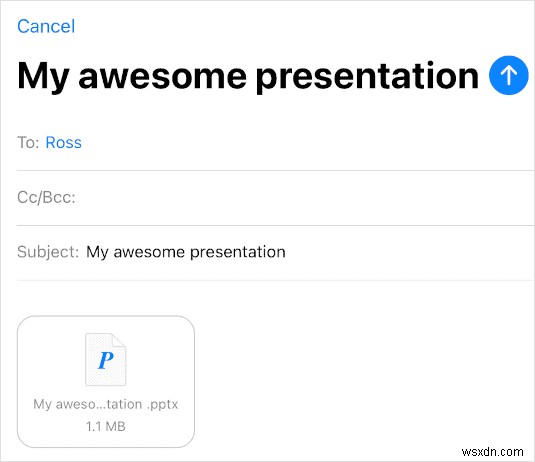 아이패드 Keynote 프레젠테이션을 Mac 또는 PC로 내보내는 방법
