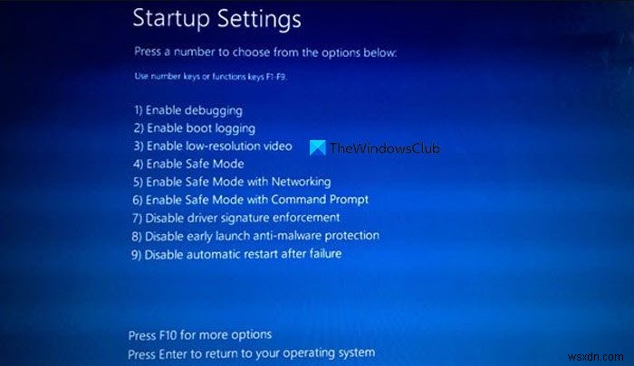 Windows 업데이트 후 정리 중 화면에서 멈춰 있을 때 해결하는 방법