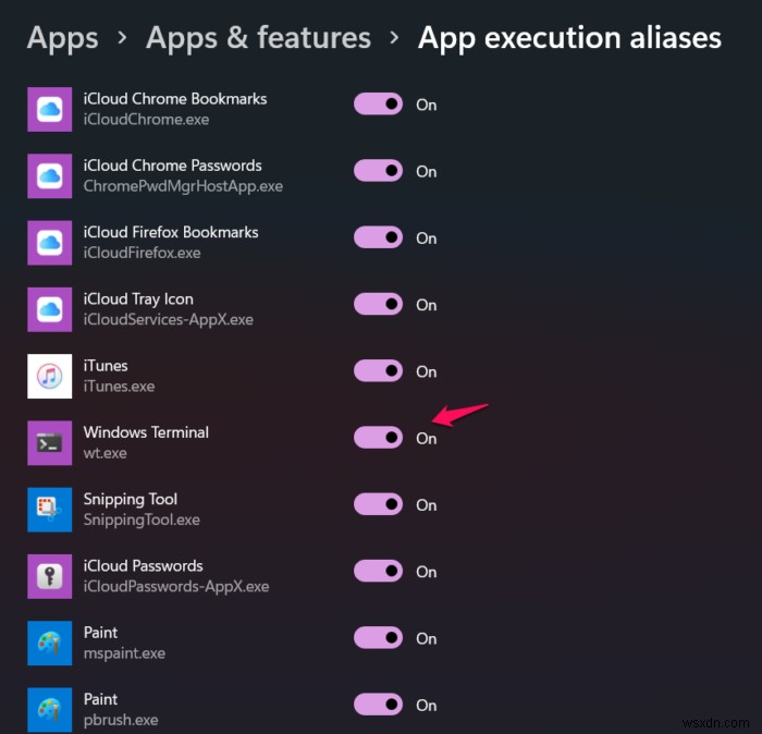 Windows에서 wt.exe를 찾을 수 없습니다. Windows 터미널이 열리지 않을 때 해결 방법