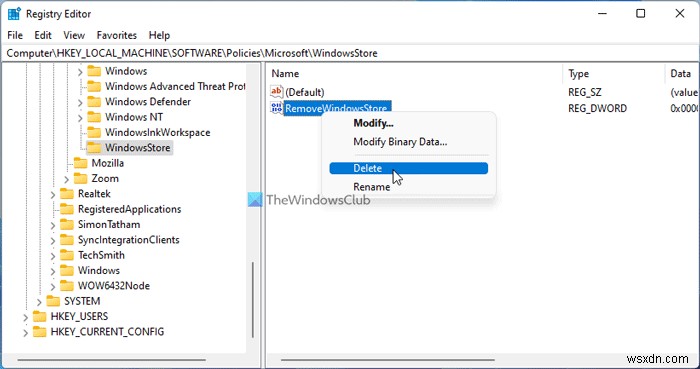 Windows 11 관리자가 Microsoft Store를 차단했습니다 오류 해결 방법