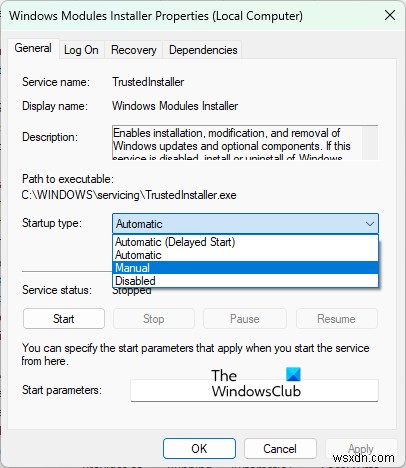 Windows 리소스 보호에서 요청한 작업을 수행할 수 없습니다 오류 해결 방법