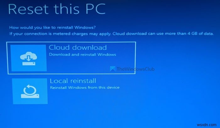 PC가 부팅되지 않을 때 고급 시작 옵션으로 Windows 11 초기화하는 방법