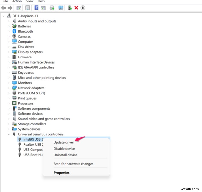 Windows 11/10에서 USB Type-C 드라이버 다운로드 및 업데이트하는 방법
