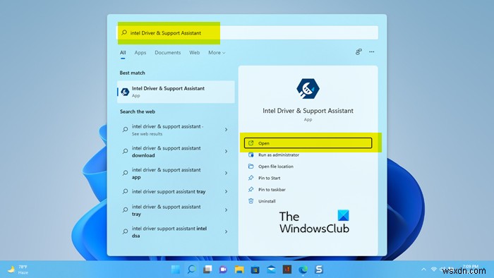 Windows 11/10에서 인텔 드라이버 및 지원 도우미가 작동하지 않을 때 해결 방법
