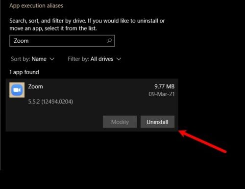 Windows 11/10에서 Zoom 오류 코드 103033 해결하는 방법