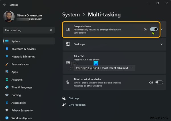 Windows 11/10에서 최대화된 창이 드래그되지 않는 문제 해결 방법